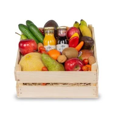 Fruitkist snoepgroente & sap voor 53,95